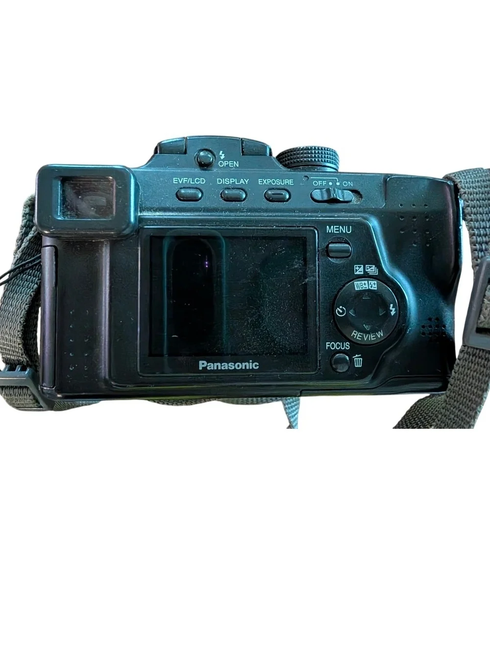 Panasonic Lumix Black DMC-FZ5 Compact Digital Camera with Charger & Manual